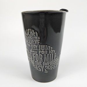 Disney Ceramic Mickey Tumbler Mug with Travel Lid Hallmark